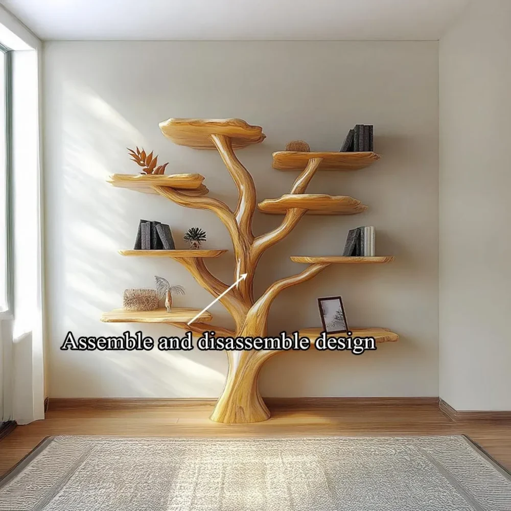 Atelier Arbor - Custom Tree-Shaped Bookshelf in Solid Wood - Image 5