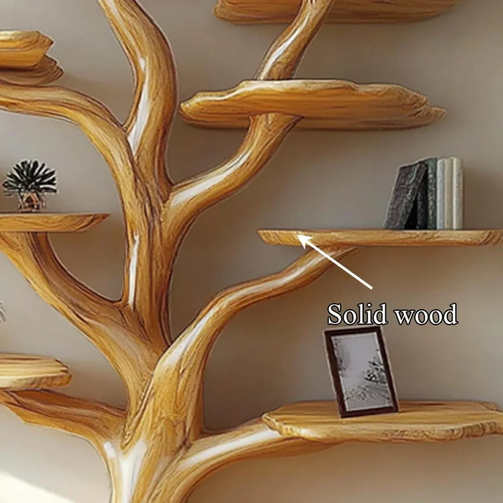 Atelier Arbor - Custom Tree-Shaped Bookshelf in Solid Wood - Image 6